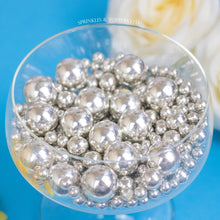 Load image into Gallery viewer, Metallic Silver Chocolate Balls Mix