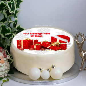 Personalised Christmas Gifts  8" Icing Sheet Cake Topper