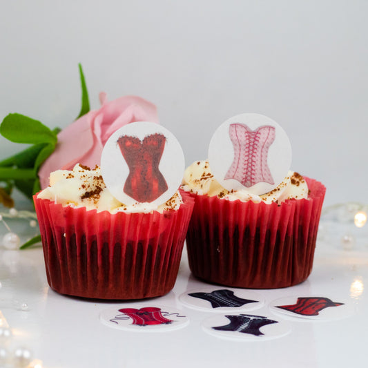 Choice of Wafer Paper or Icing discs  Pack contains 24 edible pre cut discs - 4 of each image  Ready to be added to your cakes, bakes or shakesChoice of Wafer Paper or Icing discs  Pack contains 24 edible pre cut discs - 4 of each image  Ready to be added to your cakes, bakes or shakes