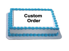 Load image into Gallery viewer, Custom A4 Icing Cake Wrap / Edible Print