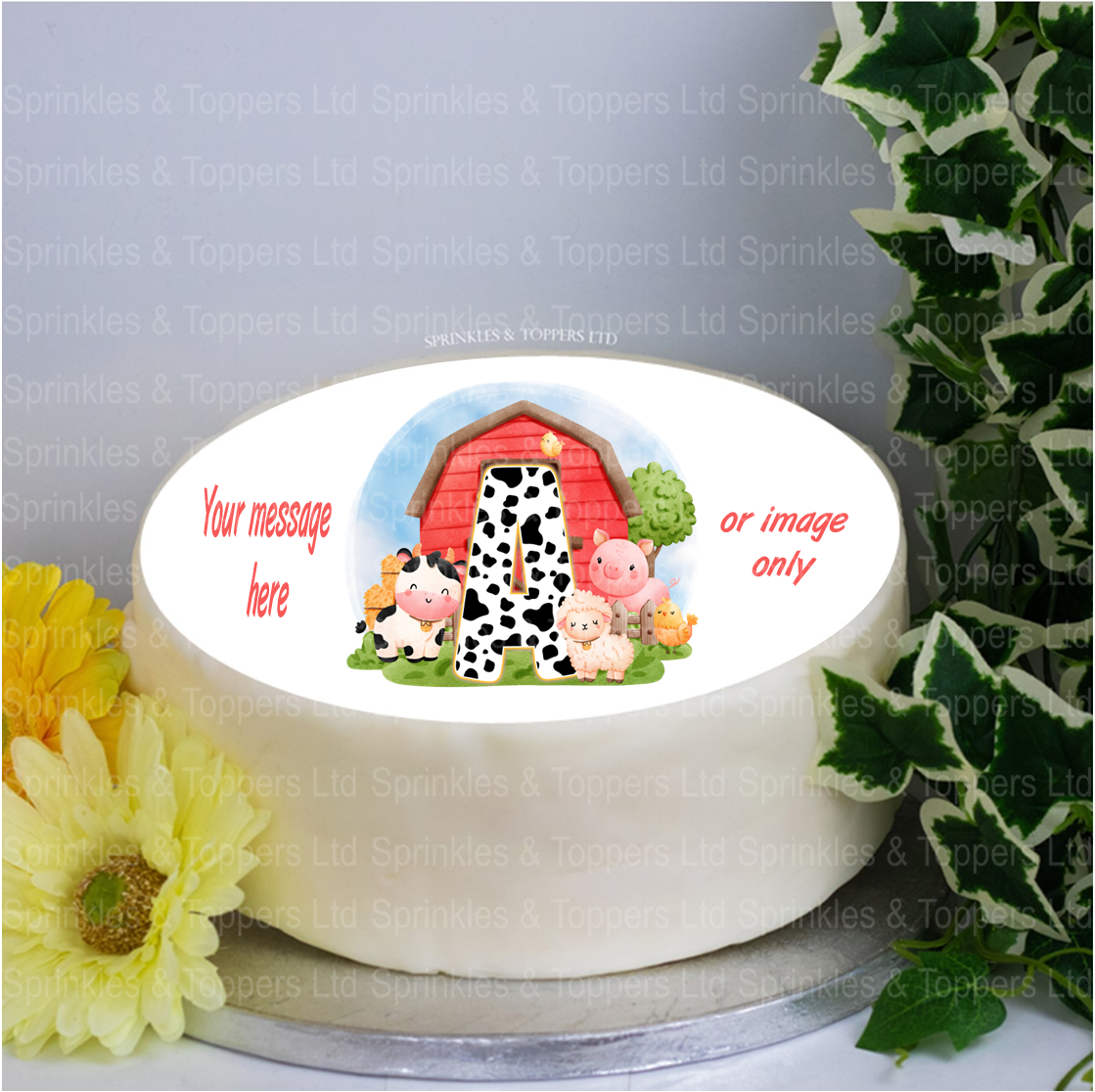 Alphabet Farmyard Animals (any letter) 8