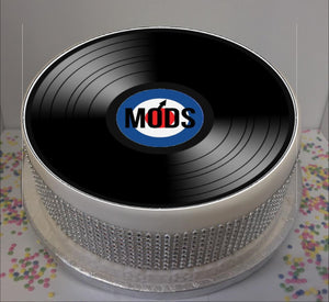 Mods Vinyl  8" Icing Sheet Cake Topper