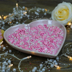 Keep On Loving You Sprinkles Mix Cupcake / Cake Decorations