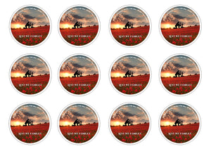 Remembrance Day  2" discs
