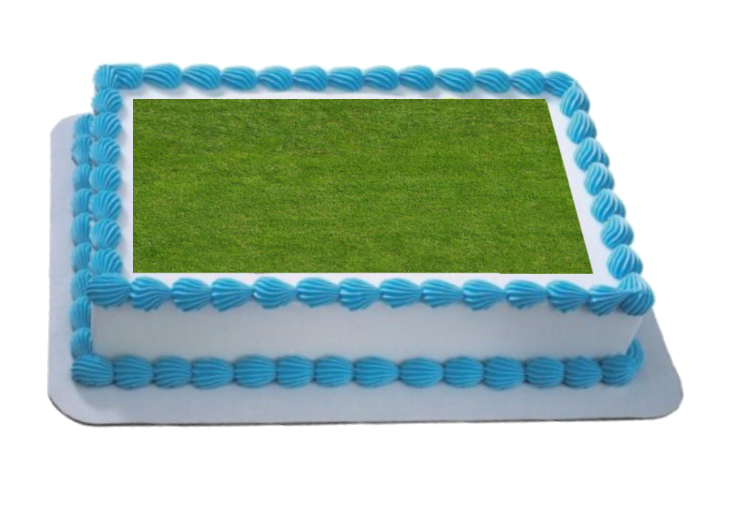 Short Grass A4 Themed Icing Sheet