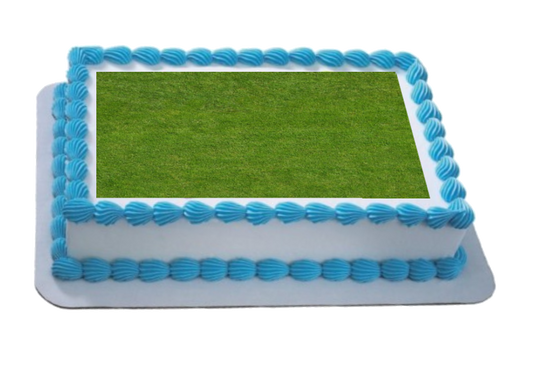 Short Grass A4 Themed Icing Sheet