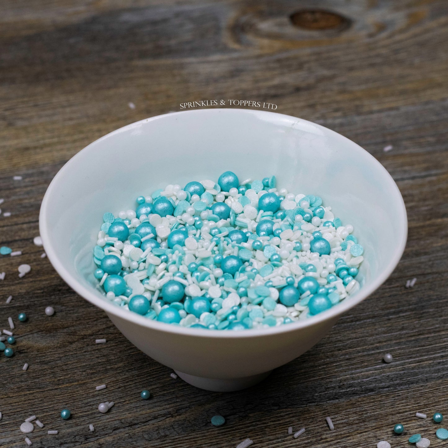 Turquoise Dreams Sprinkles Mix Cupcake / Cake Decorations Sprinkles