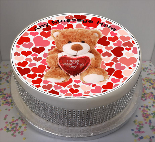 Personalised Valentines Bear 8