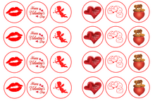 Load image into Gallery viewer, Valentines Collection 1.3&quot; discs