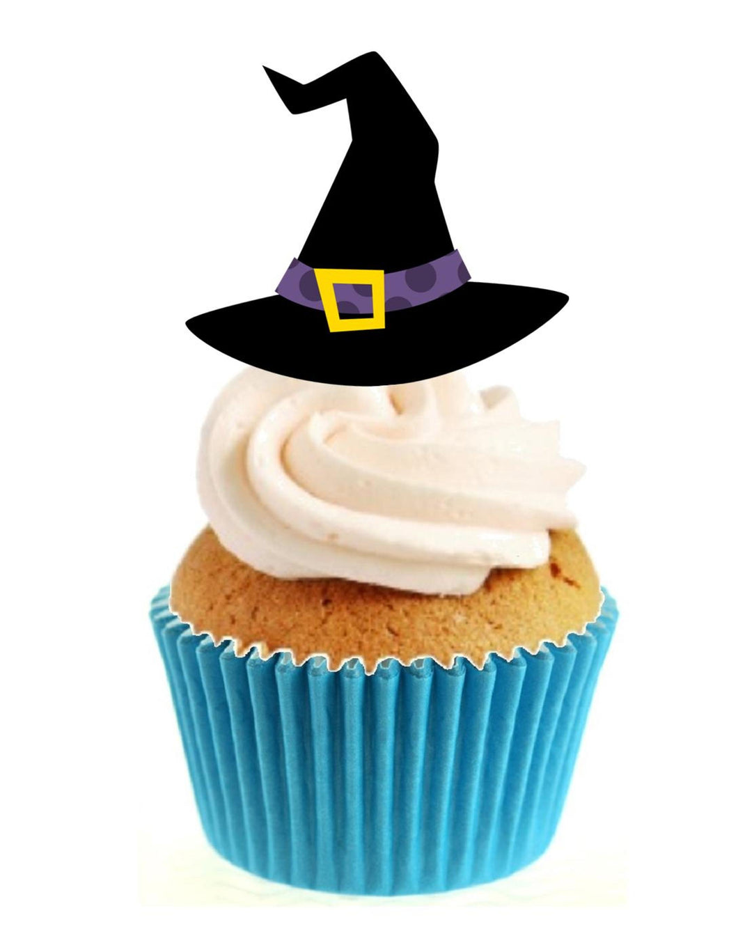 Witches Hat Stand Up Cake Toppers (12 pack)